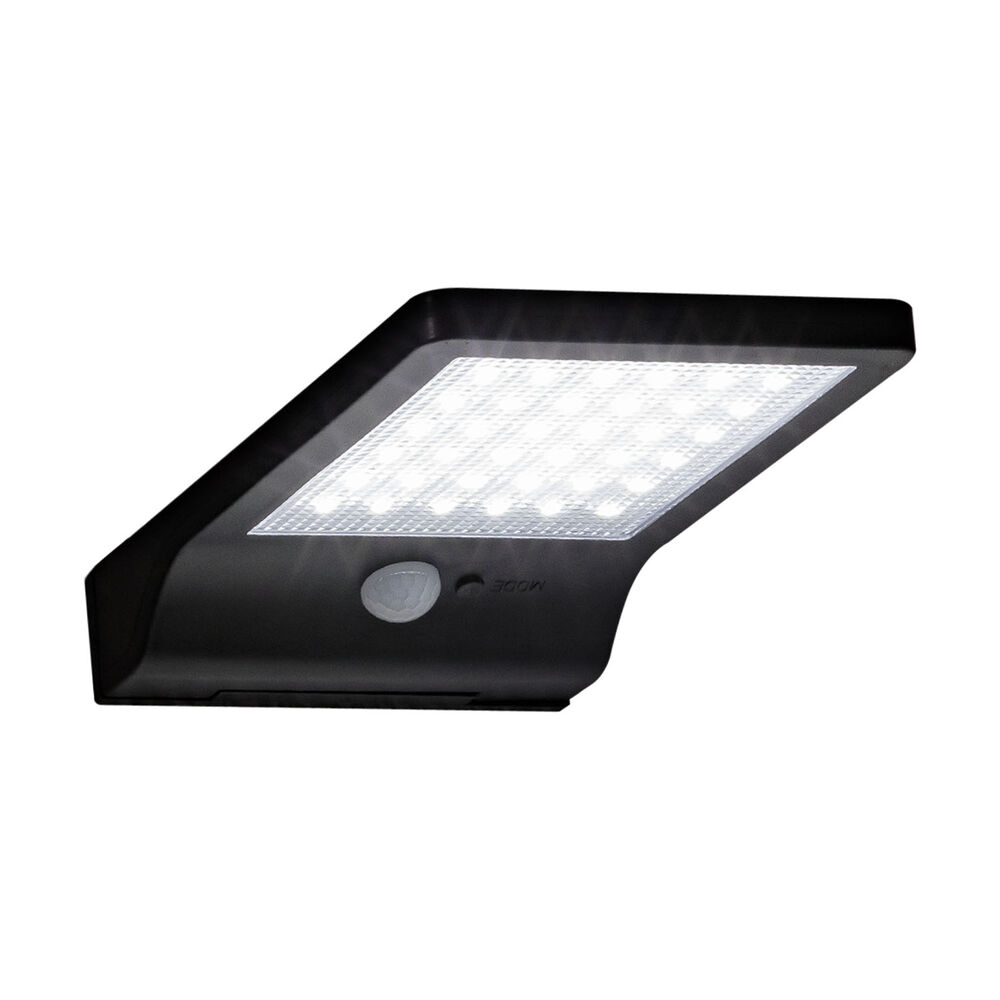 media-1654687471422 Modee Lighting LED Ηλιακό Επιτοίχιο Φωτιστικό με Αισθητήρα 300 lumen - Image 1