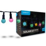 Modee Lighting LED Πολύχρωμη Ηλιακή Γιρλάντα 50db 7,9m