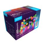 Modee Χριστουγεννιάτικα Λαμπάκια LED Τύπου Berry με Βύσμα & Τηλεχειριστήριο (200LED/20m/10cm) RGB - Image 2