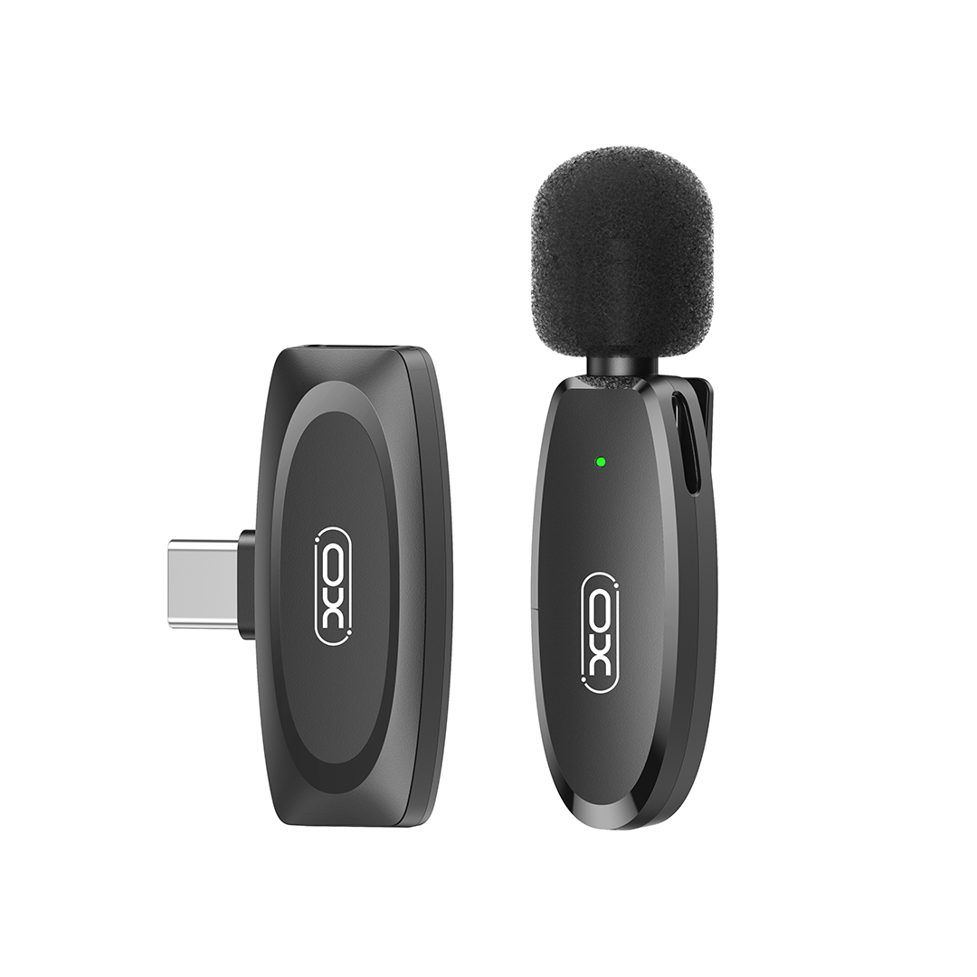 mkf08a_2_4_ XO MKF08A Ασύρματο Μικρόφωνο Collar Clip Type-C - Image 1