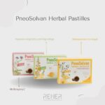 Rener Pneosolvan Παστίλιες Γλυκάνισος & Μέντα για Παιδιά & Ενήλικες για Ξηρό και Παραγωγικό Βήχα 24τμχ - Image 2