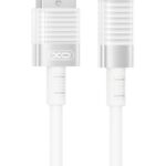 XO NB282 Καλώδιο Γρήγορης Φόρτισης Σιλικόνης 6A Λευκό