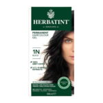 Herbatint Permanent Haircolor Gel 1N Φυτική Βαφή Μαλλιών Μαύρο 150ml