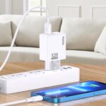 KAKUSIGA φορτιστής τοίχου KSC-1238 με καλώδιο Lightning, 2x USB, 12W, μαύρος - Image 2