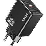 KAKUSIGA φορτιστής τοίχου KSC-1241, USB-C, 30W, μαύρος