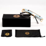 Olympus Sunglasses Jaguar Gold Green Unisex Γυαλιά Ηλίου Με Μεταλλικό Σκελετό σε Χρυσό Χρώμα & Πράσινο Φακό - Image 2