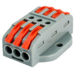 POWERTECH κλέμα σύνδεσης καλωδίων TOOL-0106, 3pin προς 3pin, 10τμχ