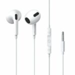 Baseus H17 Earbuds Handsfree με Βύσμα 3.5mm - Λευκό