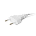 Entac Rewireable Καλώδιο 2G0.75 με Διακόπτη ON/OFF Λευκό 2.5m - Image 4