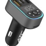 ATC-CA07 Μεταδότης FM Αυτοκινήτου με 2 Θύρες USB-A & Type-C και Υποδοχή SD 35W