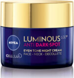 [3-1] Nivea Cellular Luminous 630 Anti Spot Κρέμα Προσώπου Νυκτός για Ενυδάτωση, Αντιγήρανση & Ατέλειες με Υαλουρονικό Οξύ 50ml (94134)
