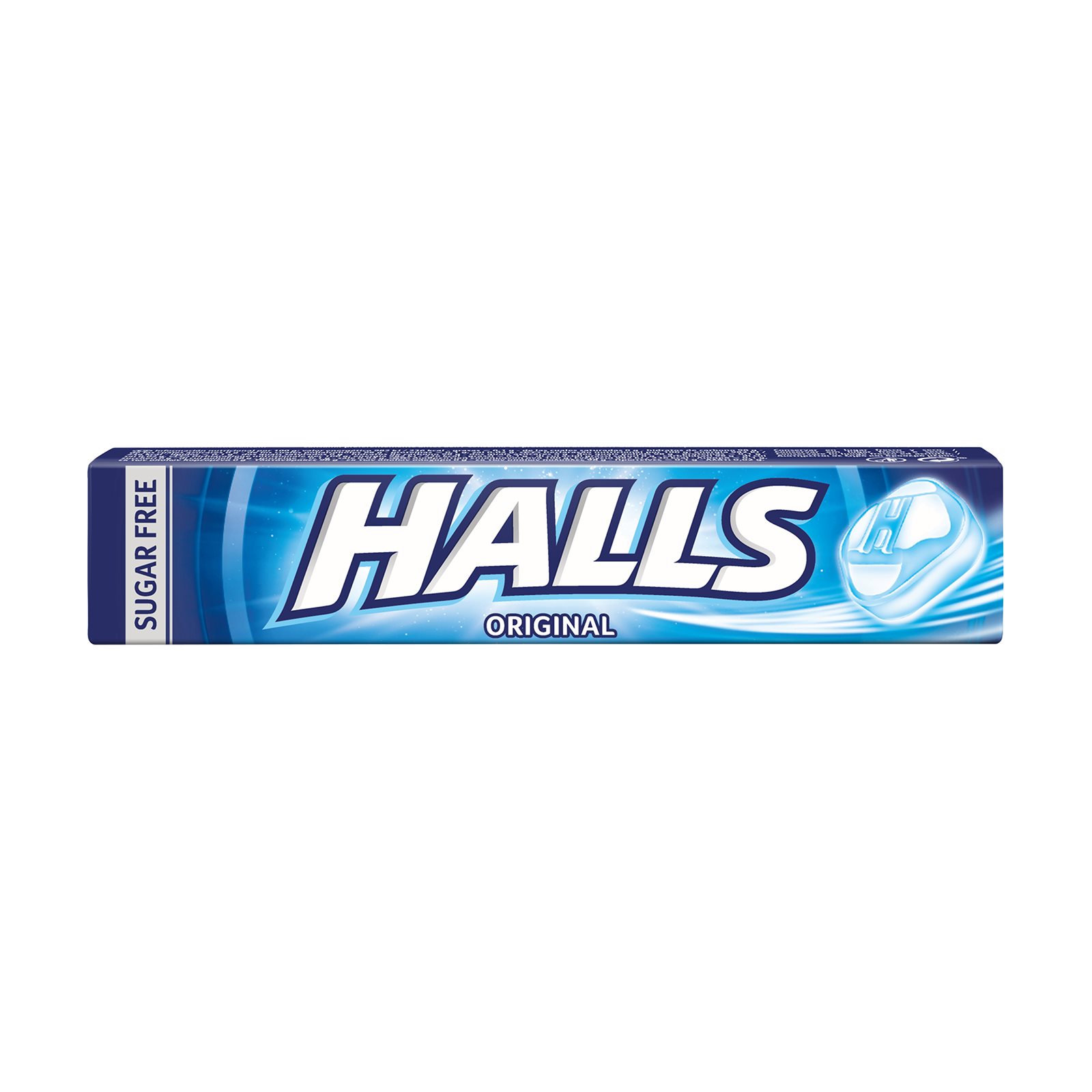 1 Halls Καραμέλες Original με Γεύση Μέντα Χωρίς Ζάχαρη 32gr - Image 1