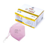 Jada Non Medical 7ply Mask FFP3 NR Μάσκα Προστασίας 7 Επιπέδων με Μεταλλικό Έλασμα μιας Χρήσης σε Ροζ Χρώμα 20 Τεμάχια