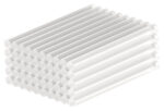 GOOBAY ράβδοι σιλικόνης 77853, Φ11mm x 200mm, διάφανο, 50τμχ