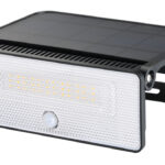 POWERTECH LED ηλιακό φωτιστικό PT-1518 με αισθητήρα κίνησης, 12W, 3600mAh, μαύρο
