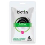 [3-1] Bioten Detox Tissue Black Mask Μάσκα Προσώπου Αποτοξίνωσης 20ml
