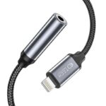 Tech-Protect UltraBoost Μετατροπέας USB Lightning σε 3.5mm mini jack adapter - Μαύρο