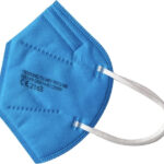 Μάσκα Προστασίας Tiexiong FFP2 Civil Protective Mask BFE >95% Μπλε 1 Τεμάχιο
