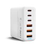 XO L133(EU) 75W GaN 3A+3C Desktop Fast Charger with 1.5M Power Cord - Image 3