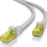 POWERTECH καλώδιο δικτύου CAB-N209, Cat 5e U/UTP, CCA 26AWG, 1m, γκρι