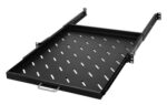POWERTECH πτυσσόμενο ράφι για rack 19" NETW-0041, βάθος 570mm, μαύρο - Image 2