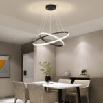 POWERTECH LED φωτιστικό οροφής PT-1525, 25W, 4000K, Φ40x120cm, μαύρο - Image 2