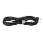 Entac Rewireable Καλώδιο 2G0.75 με Διακόπτη On/Off Μαύρο 5m 