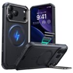 Θήκη ESR Cyber Kickstand Back Cover Μεταλλικό για iPhone 17 Pro - Μαύρο