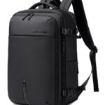 ARCTIC HUNTER τσάντα πλάτης B00866 με θήκη laptop 15.6", αεροστεγής θήκη, 35.5L/49.5L, μαύρη