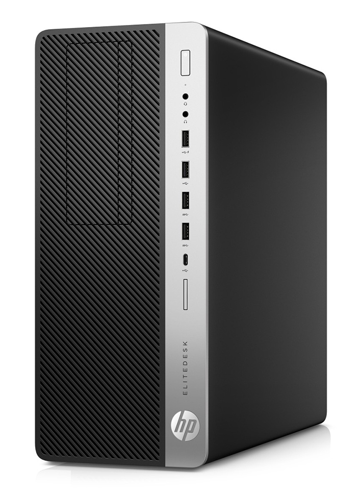 PC-3173-SQR HP PC EliteDesk 800 G4 TWR, Refurbished Grade A Repainted, i5-8600T, 8/256GB SSD, DVD, FreeDOS - Image 1