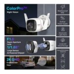 TP-LINK smart κάμερα Tapo C325WB, 2K, WiFi, IP66, V2.0 - Image 2