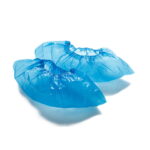 [2] Bournas Medicals SOFTcare CPE Ποδονάρια πλαστικά μιας χρήσης Mπλε 100 Τεμάχια - Image 2