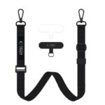 Tech-Protect Rope Crossbody Λουράκι Λαιμού για Κινητά Μαύρο