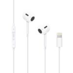 Tech-Protect Ultraboost Core G2 In-ear Handsfree Ακουστικά με Βύσμα Lightning Λευκό