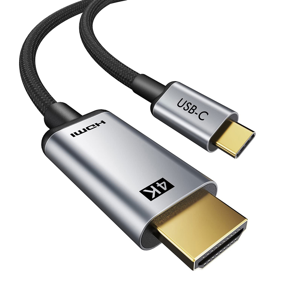 5210131155899 CABLETIME καλώδιο USB-C σε HDMI CT-PU31-CMHD4, 4K/60Hz, 1.8m, μαύρο - Image 1