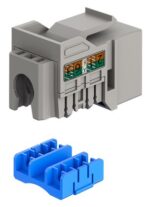 GOOBAY Keystone module RJ45 77951, CAT 6A UTP, slim & short, toolfree, γκρι - Image 2