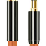 CABLETIME καλώδιο προέκτασης ήχου 3.5mm CT-AV311-P11FG, gold plated, 0.5m, μαύρο