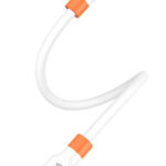KAKUSIGA καλώδιο Lightning σε USB-C KSC-1024, σιλικόνης, 30W, 480Mbps, 0.25m, λευκό