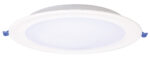 POWERTECH LED φωτιστικό downlight PT-1559, 9W, Φ116x25mm, 4000K, 765lm, λευκό