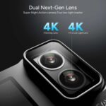 SJCAM action camera SJ20 με 2x φακούς, 2x οθόνες, 20MP/4K, WiFi, αδιάβροχη θήκη, μαύρη - Image 2