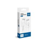 Blue Star M15c In-ear Handsfree Ακουστικά με Βύσμα USB-C Λευκό