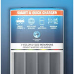Panasonic Eneloop Smart & Quick BQ-CC55 Φορτιστής 4 Μπαταριών Ni-MH Μεγέθους AA/AAA σε Λευκό χρώμα
