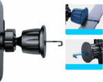 Joyroom Car Phone Clip Holder Air Vent Ventilation Grille Black (JR-ZS259) - Image 4