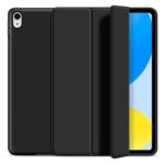 Tech-Protect Smartcase Flip Cover Δερματίνης / Σιλικόνης Μαύρο (iPad 2022 10.9'')