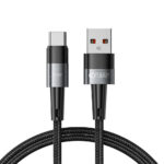 Tech-Protect Ultraboost Braided USB 2.0 Cable USB-C male - USB-A 66W Γκρι 1m