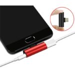 Αντάπτορας OEM AK291D 2 σε 1 USB-C σε USB-C και 3.5mm - Ασημί - Image 2