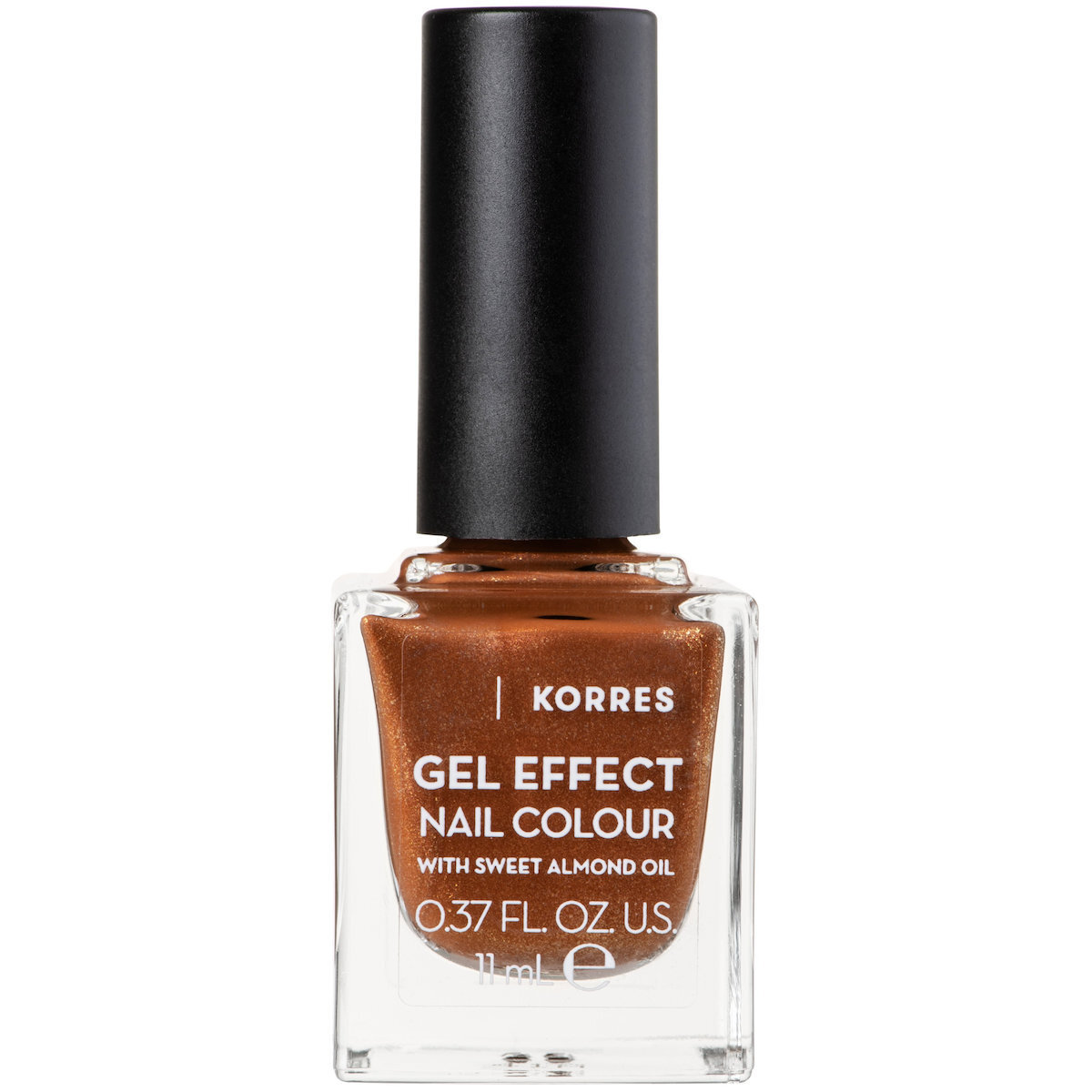 ΚΟΡΡΕΣ Korres Gel Effect Gloss Βερνίκι Νυχιών Μακράς Διαρκείας Aegean Bronze 66 11ml - Image 1