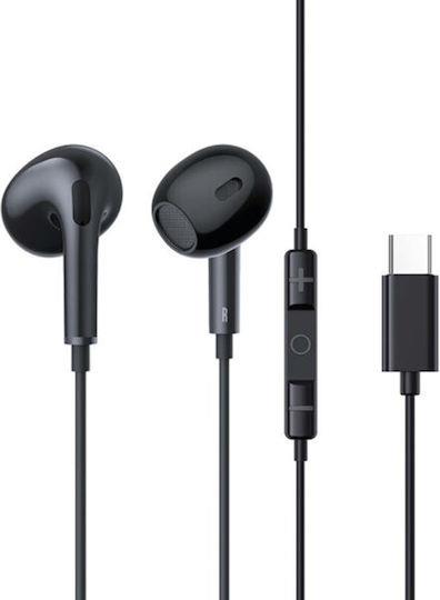 33989 BASEUS ENCOK CZ17, ΕΝΣΥΡΜΑΤΑ ΑΚΟΥΣΤΙΚΑ, SEMI IN EAR, ΜΑΥΡΑ - Image 1