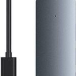 BASEUS ULTRAJOY SERIES, USB HUB, 4 ΘΥΡΕΣ, ΓΚΡΙ