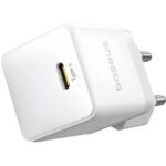 BASEUS PALM ΦΟΡΤΙΣΤΗΣ ΓΡΗΓΟΡΗΣ ΦΟΡΤΙΣΗΣ, 1 ΘΥΡΑ, 20W, ΛΕΥΚΟΣ - Image 3